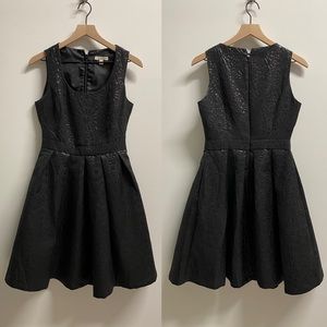 Black Eva Mendes Asymmetrical Dress